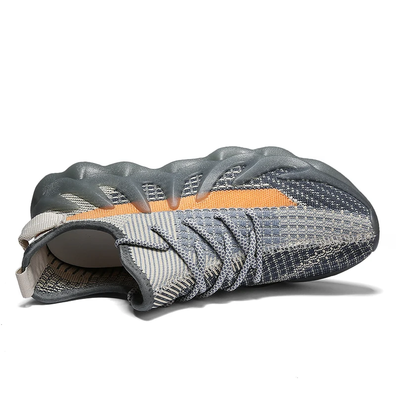 

Classic running shoes men stitching thick-soled trendy shoes lace-up color matching casual sports shoes Zapatos hombre Chaussure