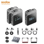 Godox микрофон MoveLink M1 M2 2,4G беспроводной Lavalier микрофон для цифровой зеркальной камеры телефона домашняя студия PC миксер аудиосъемка