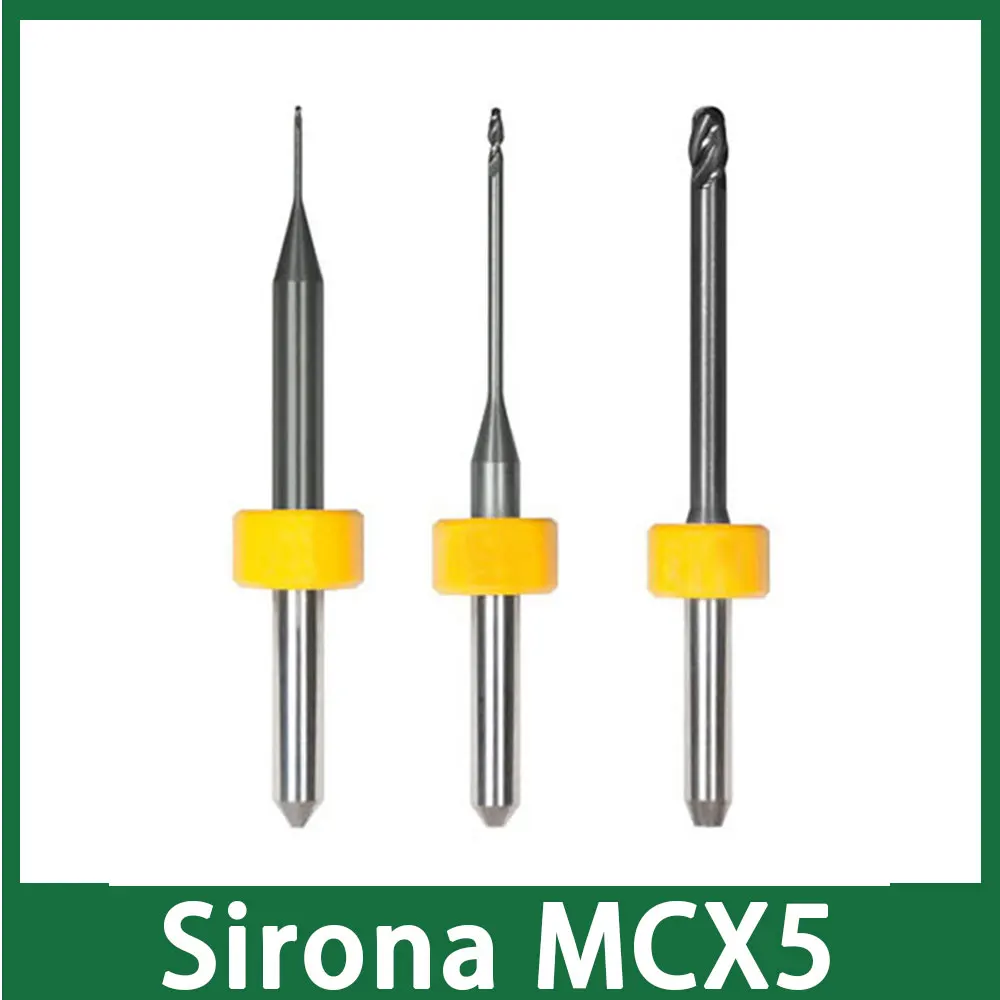 1 шт. Sirona MCX5 твердосплавные фрезерные инструменты специально для циркониевого