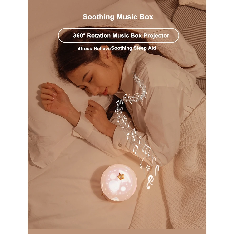 

Starry Sky Projector Night Light Gift Cosmos Led Rotating Lamp Kids Projection