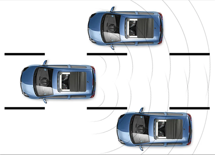 Автомобильный BSD датчик движения слепого пятна для Volkswagen Golf6 MK6 микроволновый радар Датчик Безопасности боковое зеркало комбинированная сигнализация