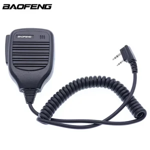 2 шт., портативная рация BAOFENG, аксессуары для микрофона, 2 контакта