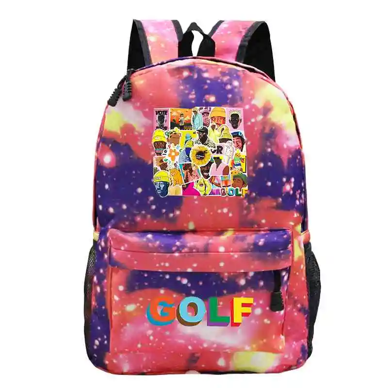 

Tyler, The Creator Laptop Backpack Men Breathable Backpack Travel Outdoor Teenage Backpack Bag Male School Bag Bagpack Mochila