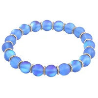 kelitch new 2021 transparent crystal bracelets 8mm beads fashion pulseiras feminina handmade one direction gift brazaletes
