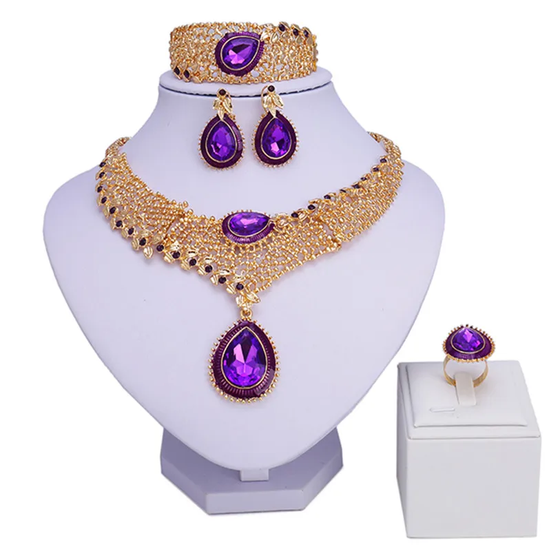 

ZuoDi 2020 Fashion African beads designer jewelry set Dubai gold bridal jewelry set Wholesale nigerian woman wedding Jewelry set