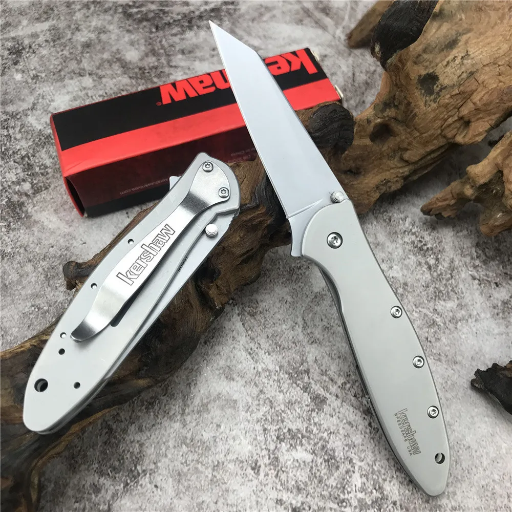 

2021 Kershaw 1660 Ken Onion Leek Pocket Folding Knife 3" Stainless Steel Sandvik Outdoor Survival Jackknife Fruit Knife Cutter