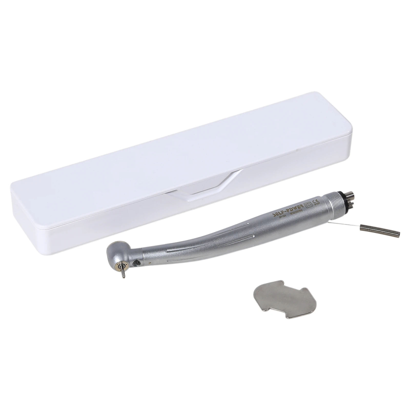 Dental led (no led) high speed handpiece air turbine 4 hole E-generator Large Head Cartridges 3 water spray Fit NSK dental tools