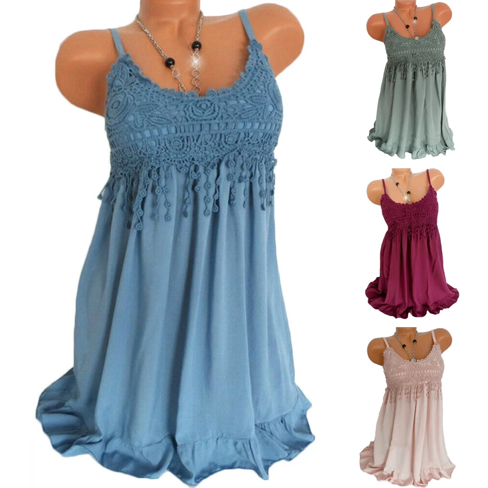 

Новинка, женское платье на бретельках, Кружевной Мини-жилет без рукавов, вечерние, Летний Пляжный короткий сарафан размера плюс