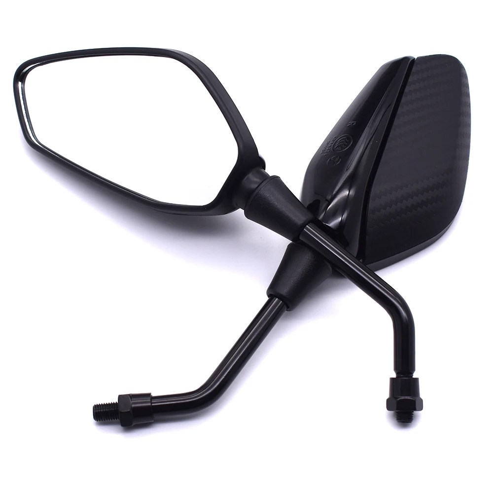 

For Yamaha kawasaki Honda Suzuki KTM BMW Ducati 10mm Universal Motorcycle Motocross Accessories side Mirror Rearview Mirror