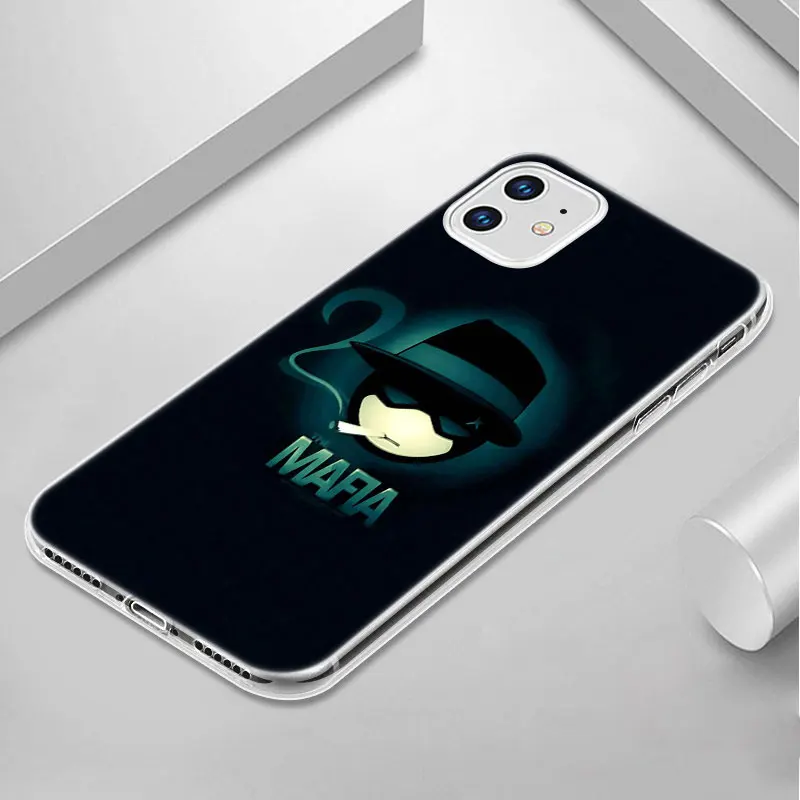 Силиконовый чехол для Apple iPhone 13 12 Mini 11 Pro XS Max X XR 6 6S 7 8 Plus 5 SE 2020 | Мобильные телефоны и