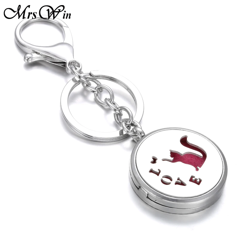 Ароматерапия духи медальон брелок бабочка кошки слон лося эфирное масло