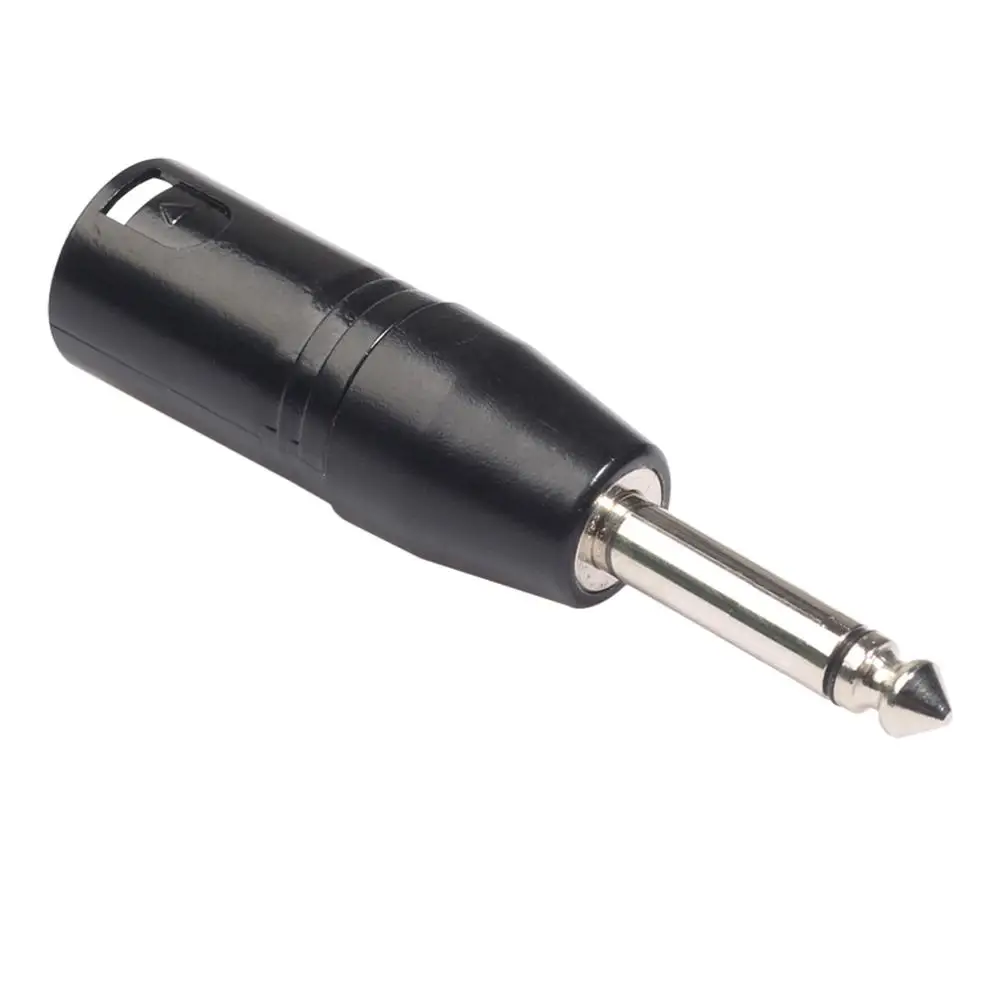 6 35 мм 1/4 &quotмоно штекер к XLR 3Pin аудио разъем 3pin конвертер адаптер разъем|Коннекторы