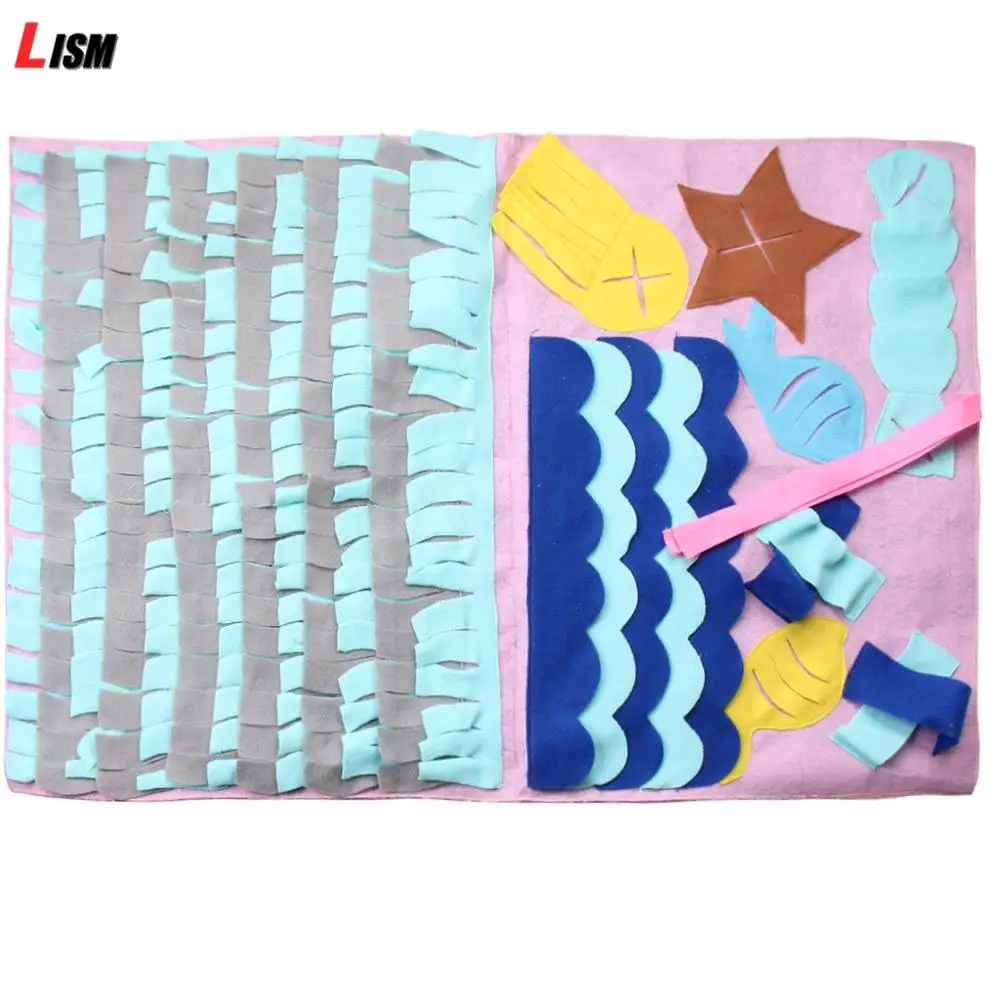 Коврик для собаки обнюхивания найти еду тренировочное одеяло игровые игрушки