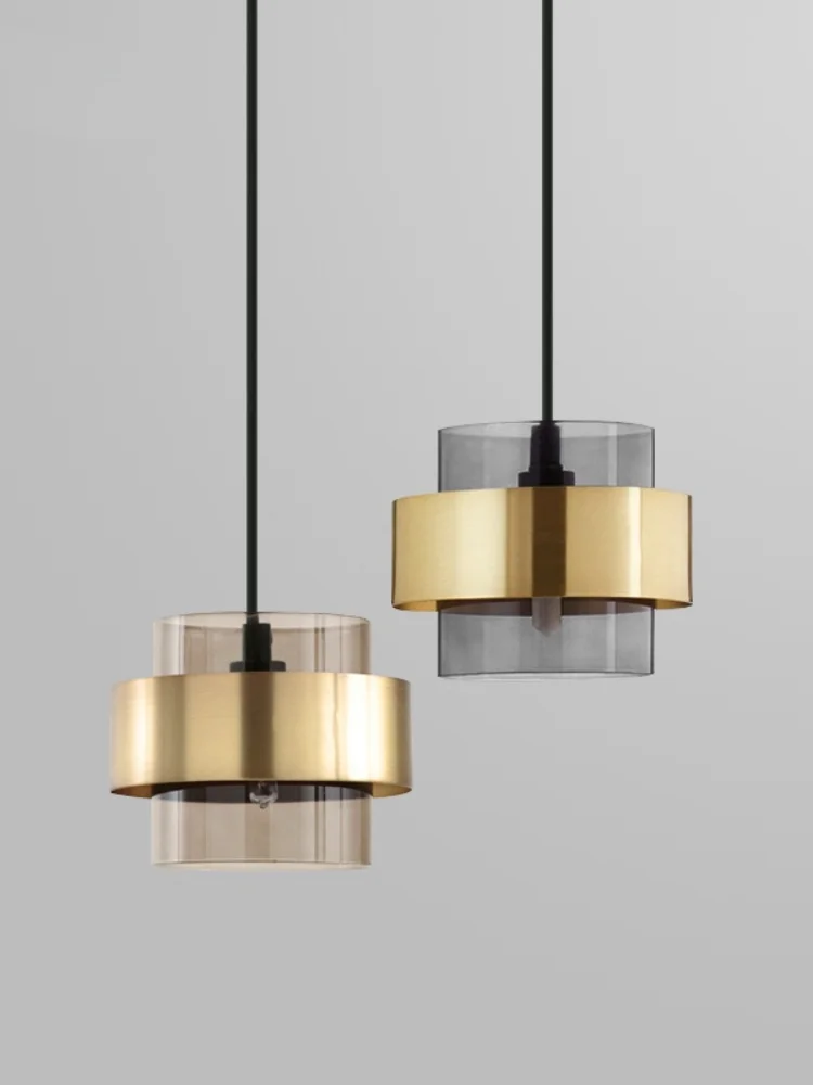 

Simple light luxury small pendant lights bedroom bedside restaurant bar counter clothing store Nordic pendant lamp