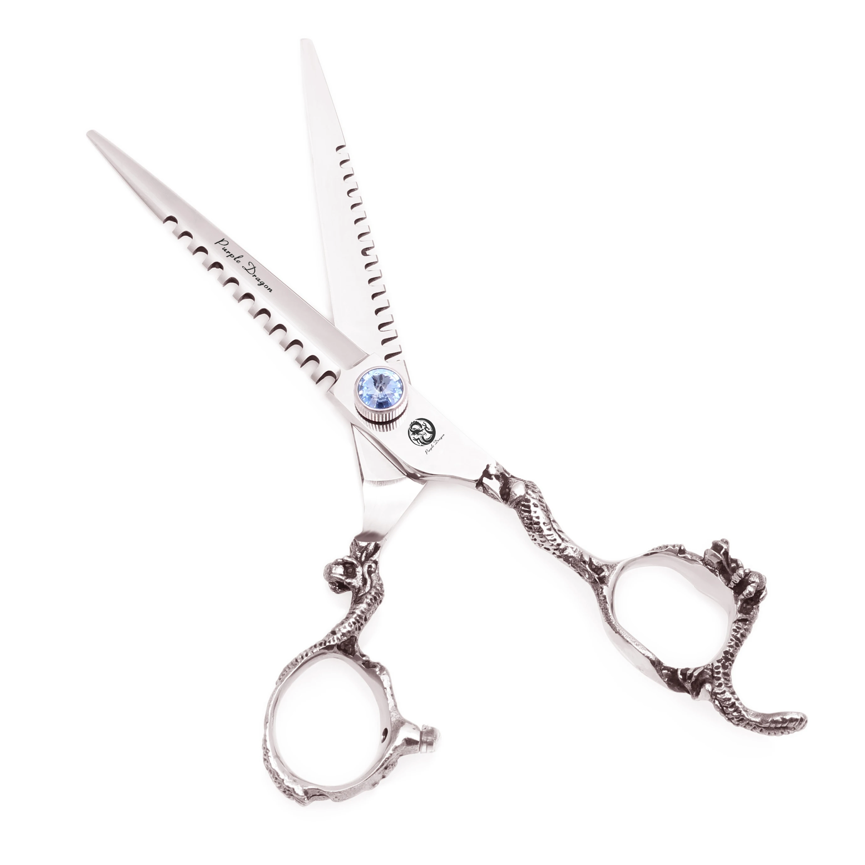 Профессиональные Парикмахерские ножницы фиолетового дракона 6 &quot6 5&quot 7 &quot7 8 &quot