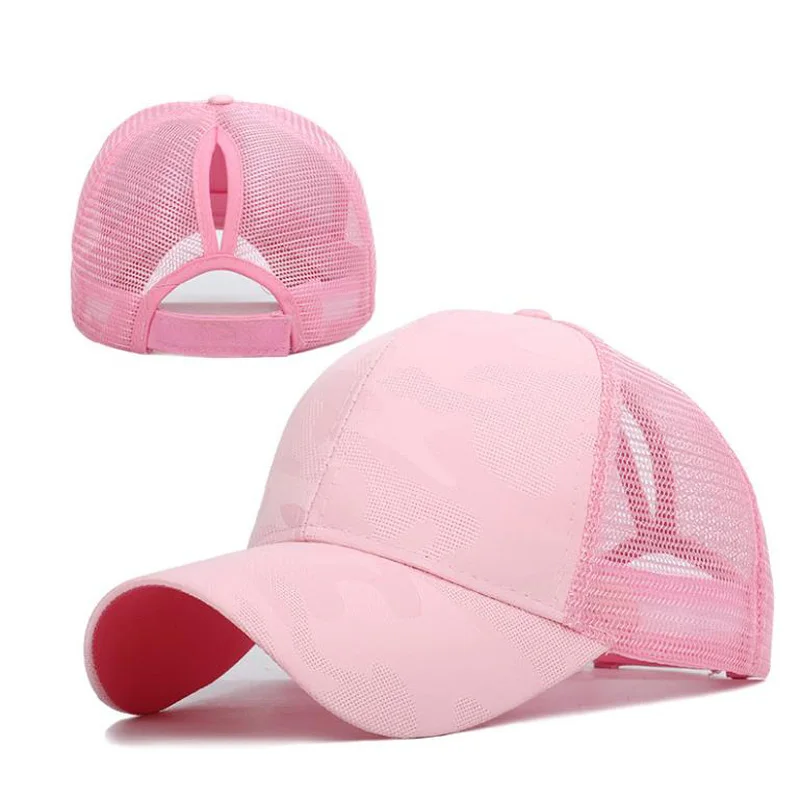 

Doitbest Women Ponytail Baseball Cap Women Snapback Summer Mesh Hat Female Fashion HIp Hop Hats Casual Adjustable Outdoor Bone