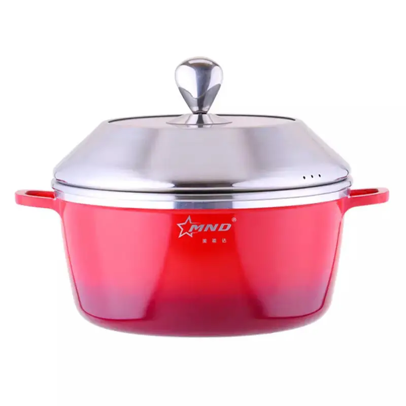 Thick Non-stick Pot Soup Pot Bottom Steamer Skillet Gas Stove Induction Cooker Universal Small Steamer Home Steamer Pot Hot Pot