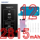 Nohon батарея для iPhone 12 2815mAh Высокая емкость встроенный литий-полимерный аккумулятор для Apple iPhone 12 iPhone12 i12 батареи + Инструменты