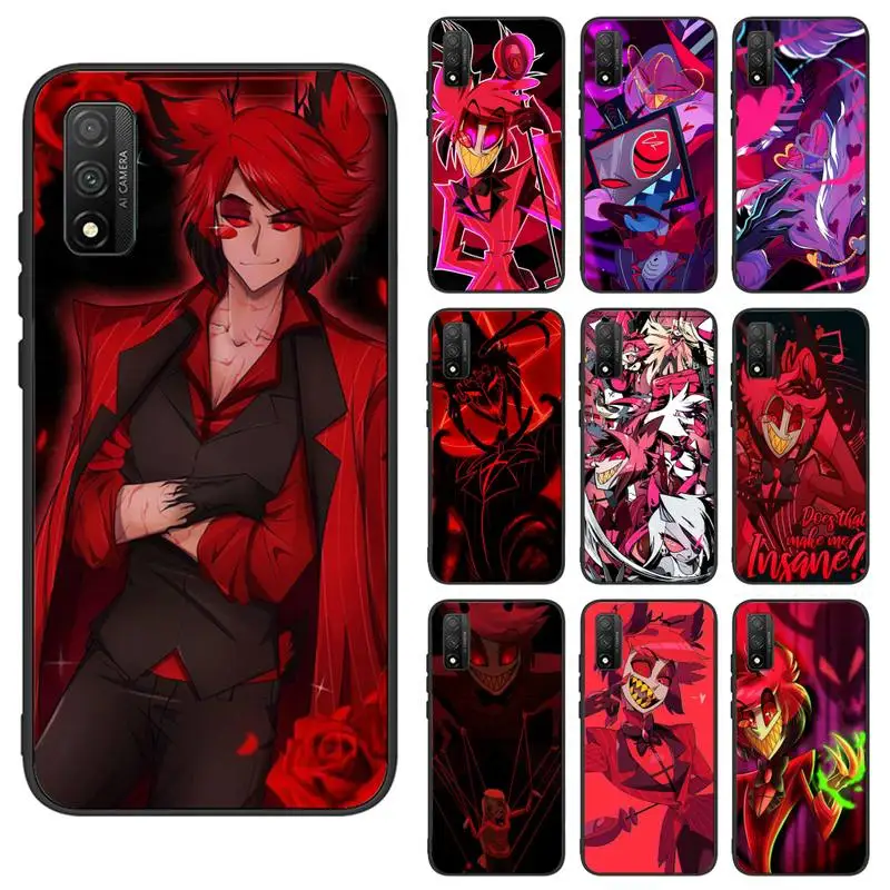 

Hazbin hotels Alastor Anime Phone Case for Huawei Y7 Y9 Y6 Y5 Y8 Y8S Y8P nove 3 4 5 6 7 pro 2018 2019 5g se Fundas cover