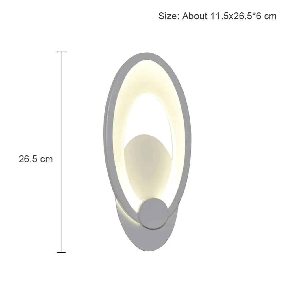 Акриловый светодиодный настенный светильник Ночной для гостиной и помещения