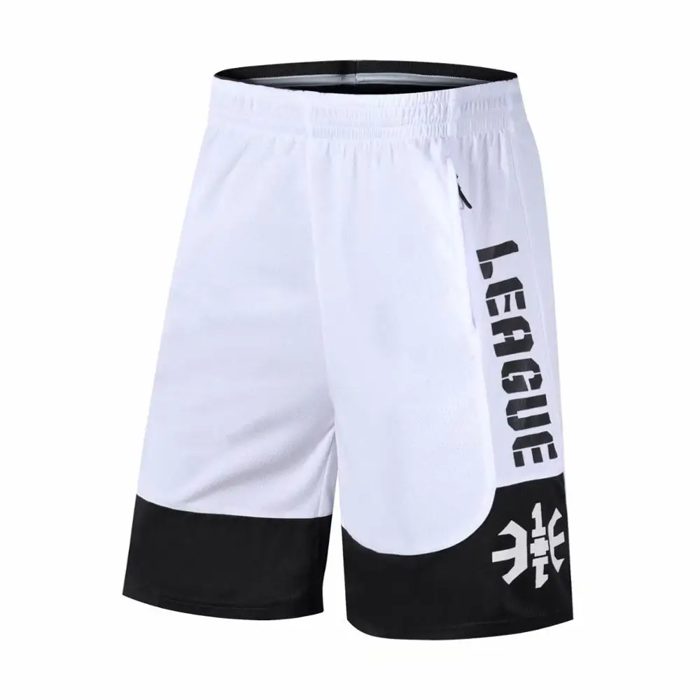 Спортивные мужские короткие баскетбольные трикотажные шорты длиной до колена с