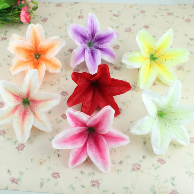 1/10 шт большие 17 см шелковые искусственные цветы для украшения дома свадьбы DIY