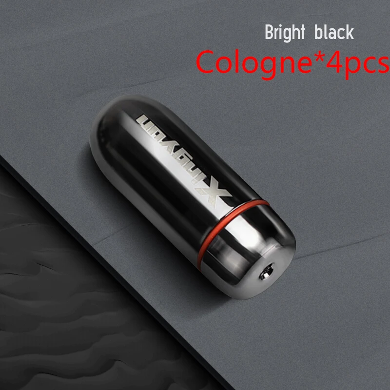 black 4cologne Автомобильный ароматизатор на клипсе диффузор освежитель воздуха выход цинковый сплав лимонный Кельн запах палка фитиль авто Интерьер Ароматические духи - Название цвета: black 4cologne