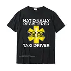 Забавная футболка для EMTs, зарегистрированная на национальном уровне, таксист, обычная футболка, хлопковые мужские футболки для гиков, EMS
