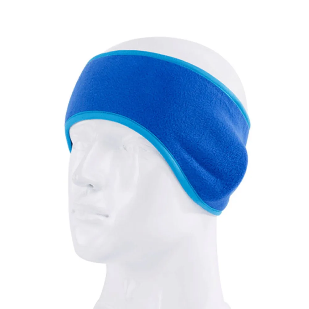 

Winter Wide Sport Sweat Sweatband Headband Ear Band Breathable Sport Running Yoga Gym Stretch Hair Band Accessories (Blue)