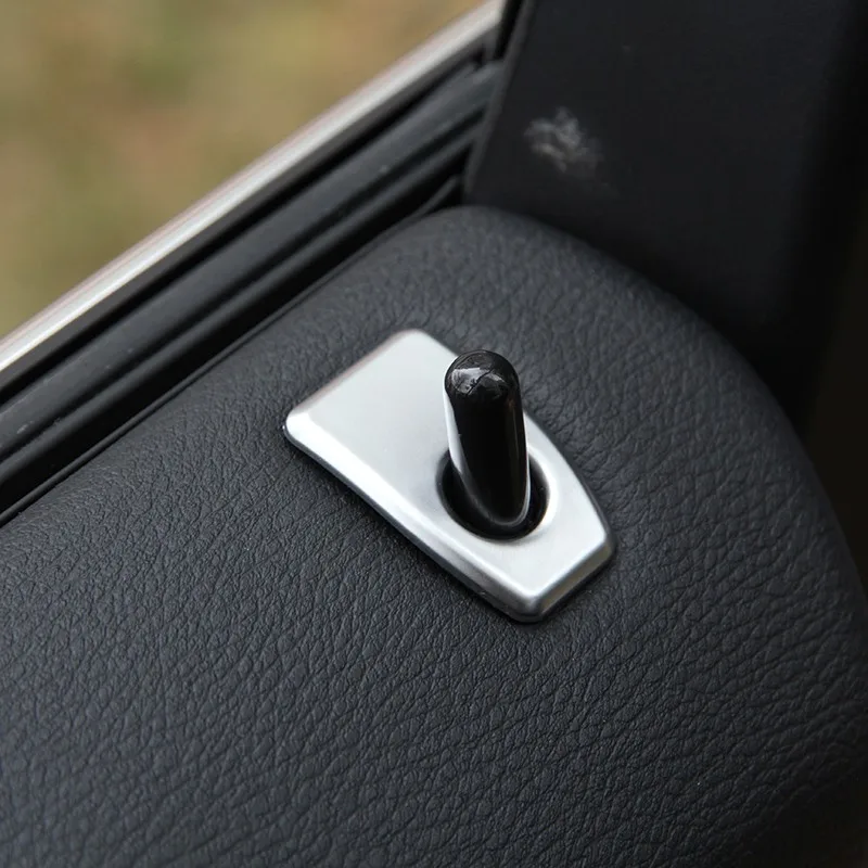 ABS матовая хромированная крышка дверного замка автомобиля Накладка для BMW X5 f15 2014