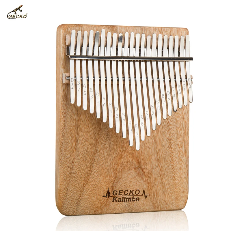 Gecko оригинальный 21 ключ Kalimba инструмент для профессиональной K21CP Calimba клавиатура