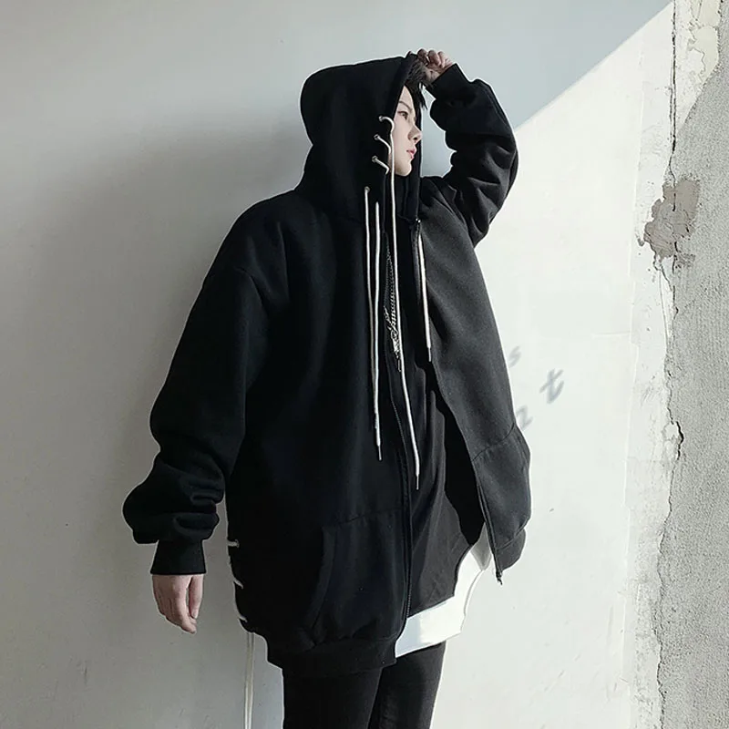 Мужская и Женская толстовка с капюшоном на шнурке верхняя одежда мужская уличная