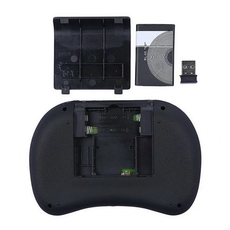 Беспроводная клавиатура i8 с русской и английской раскладкой + 2 4 ГГц ручная