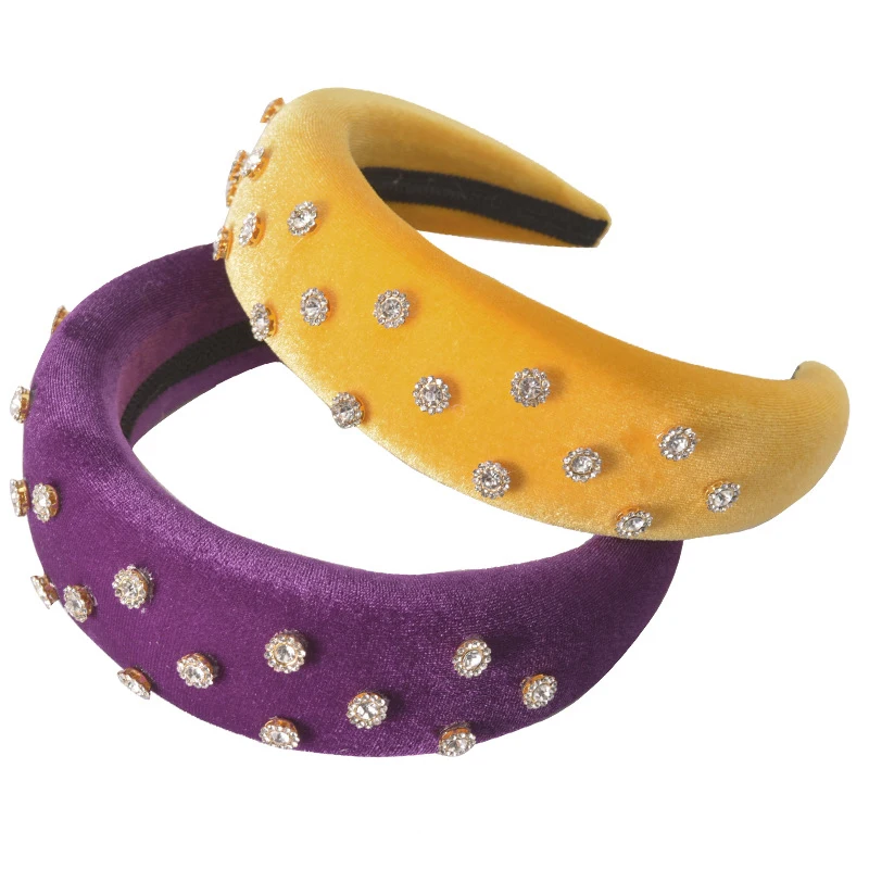 Ободок в западном стиле Женский однотонный объёмный ободок аксессуар на голову| |