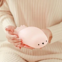 silicone seal mini hot water bottles girls pocket winter hand warmer hot water bottle pain relief hand feet hot water bags