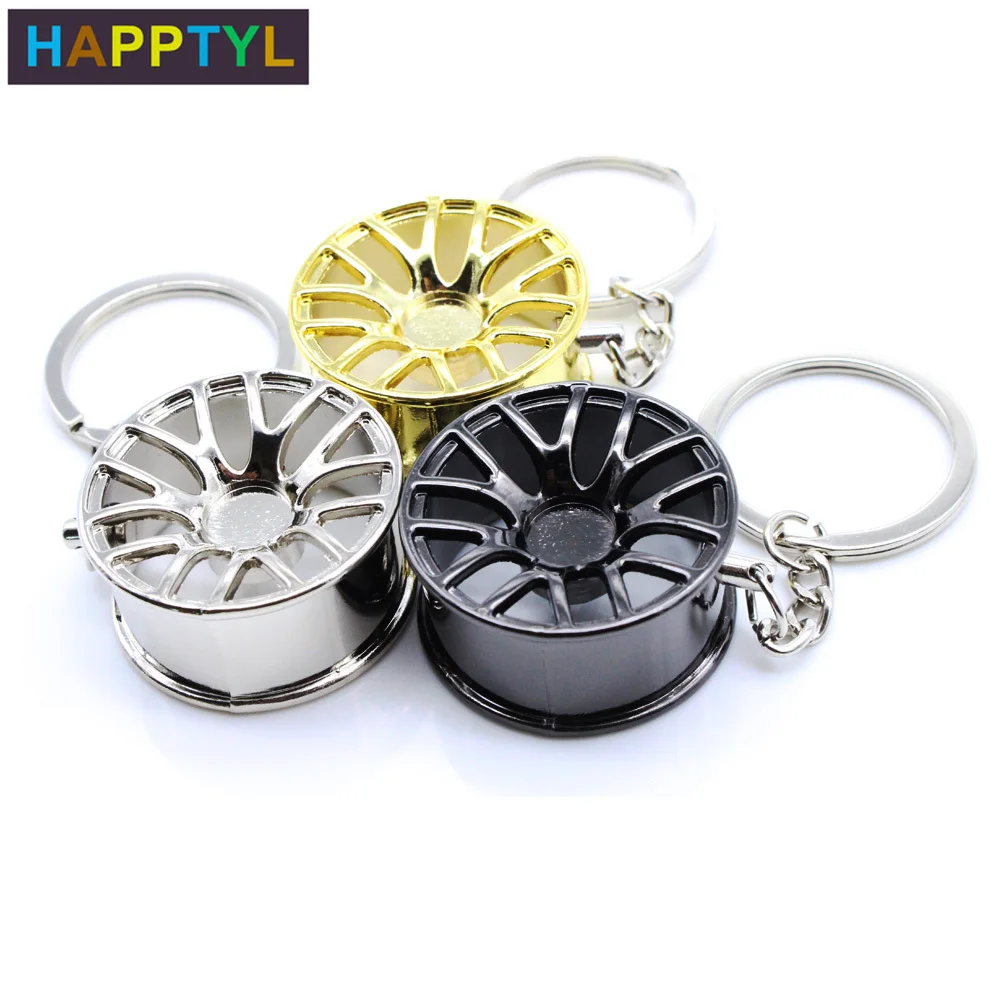 HAPPTYL 1 шт металлический брелок Chian модный автомобильный для ключей кольца брелоки