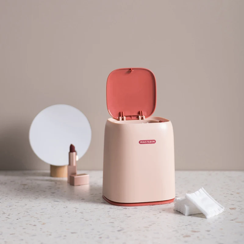 Домашний мусорное ведро для мусора на столе корзина Настольный мусорный бак