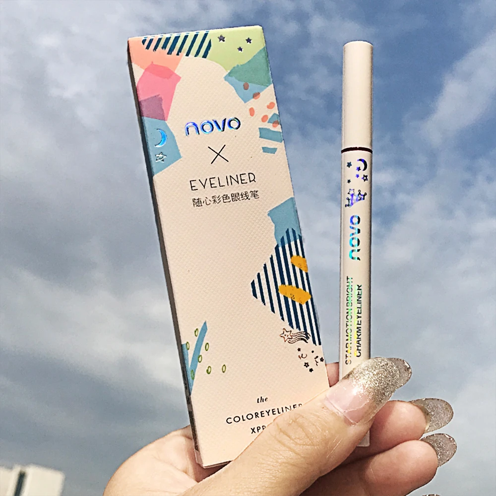 

8-Color Eyeliner Easy to Make-up Waterproof, No Blooming, No Makeup, No Fading, Even Lines, No Fork