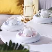 creative gift led night light home room bedside decoration night light atmosphere pat light rechargeable table lamp