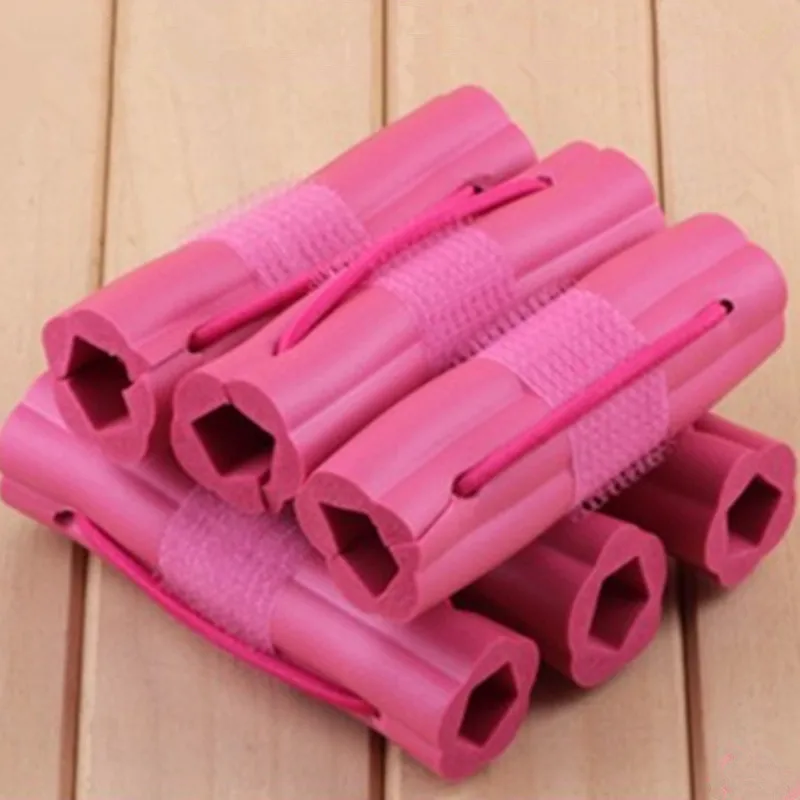 

6Pcs/Set Women Lady Magic Hair Curlers DIY Foam Sponge Wavy Hair Rollers Twist Hair Styling Tools Accessories No Harm