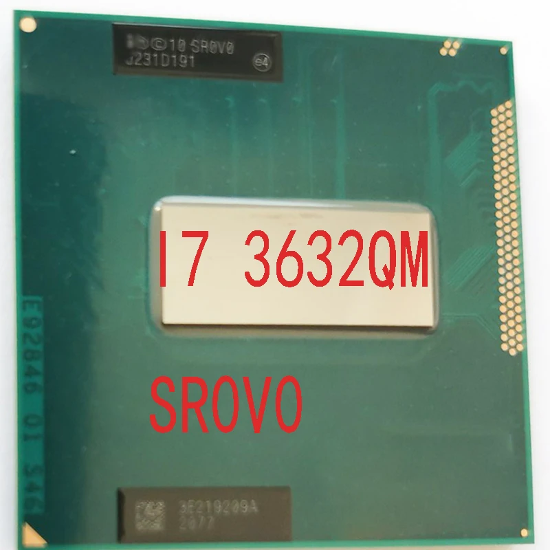 

I7-3632QM Процессор I7 3632QM SR0V0 2,2 ГГц 6m 35W новый оригинальный официальный версии PGA