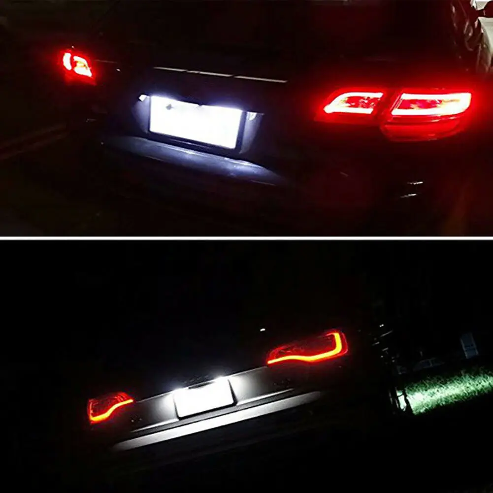 Новый 18 светодиодный номерной знак светильник лампа для Audi A3 S3 A4 S4 A6 C6 A8 S8 Q7|Детали