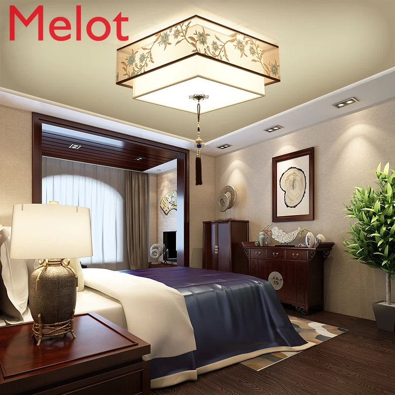

New Chinese Style Ceiling Lamp Modern Bedroom Light Chinese Style Creative Room Lighting Personalized Study Lamp