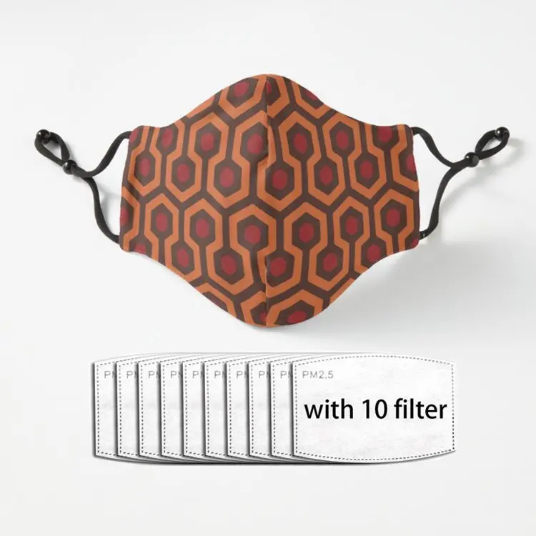 

Сияющая маска для взрослых из фильтра для фильтров PM для взрослых и детей