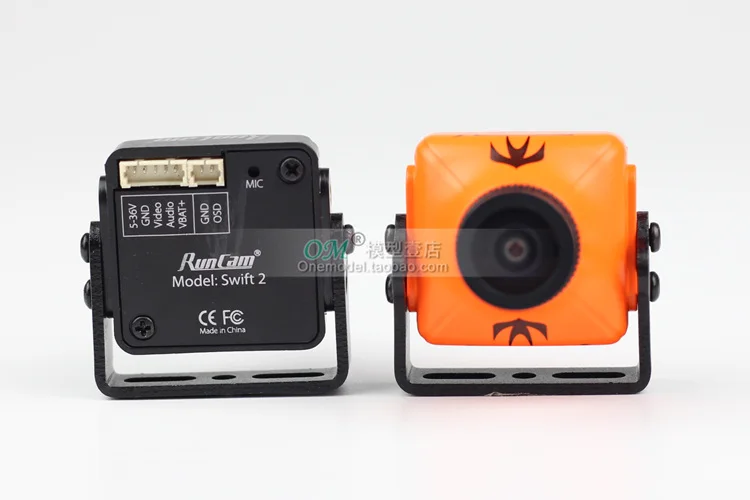 Высокое качество RunCam Swift 2 FPV 600TVL камера 2,3 мм/2,1 мм объектив OSD с ИК-блокировкой PAL для радиоуправляемого мультикоптера