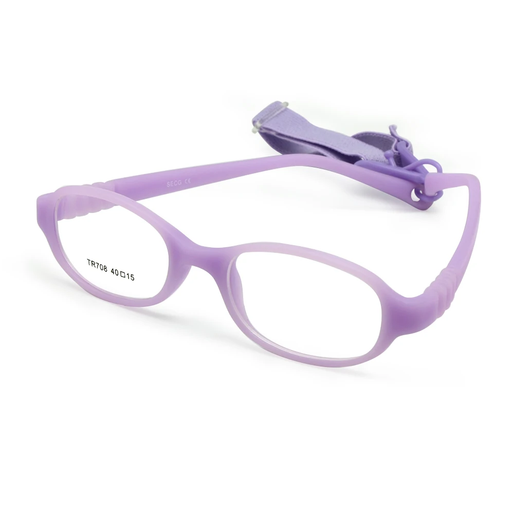 Ребенка очки кадр с ремешком и регулярно линзы размер 40/15 Не винт сейф сгибаемыми