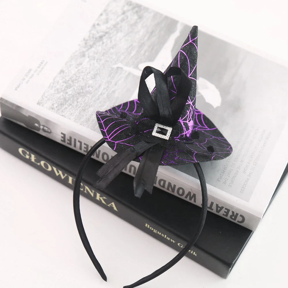 1 шт. рождественские пряжки на голову ведьмы вечерние реквизит Хэллоуин точечный