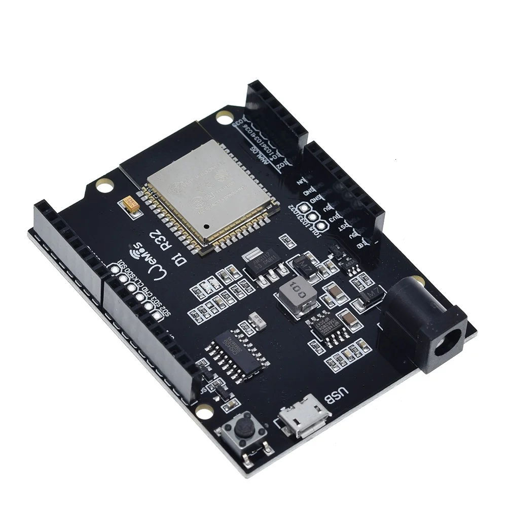 TZT для Wemos D1 ESP32 ESP-32 WiFi Bluetooth 4MB Flash UNO D1 R32 плата модуль CH340 CH340G макетная плата для Arduino