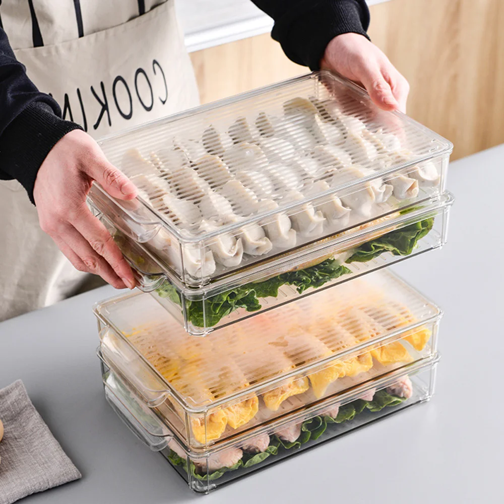 

Moisture-proof Food Storage Box Replacement Accessory PET Refrigerator