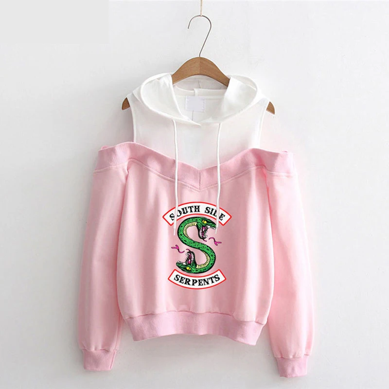 Женский костюм для косплея толстовка с капюшоном и надписью южная сторона